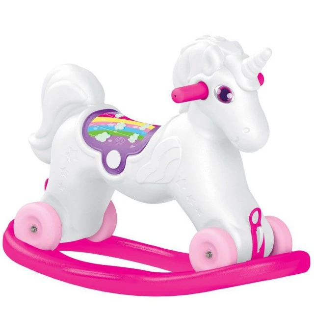 DOLU UNICORN Κουνιστό άλογο με ρόδες