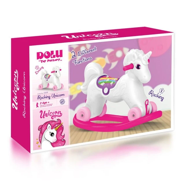 DOLU UNICORN Κουνιστό άλογο με ρόδες