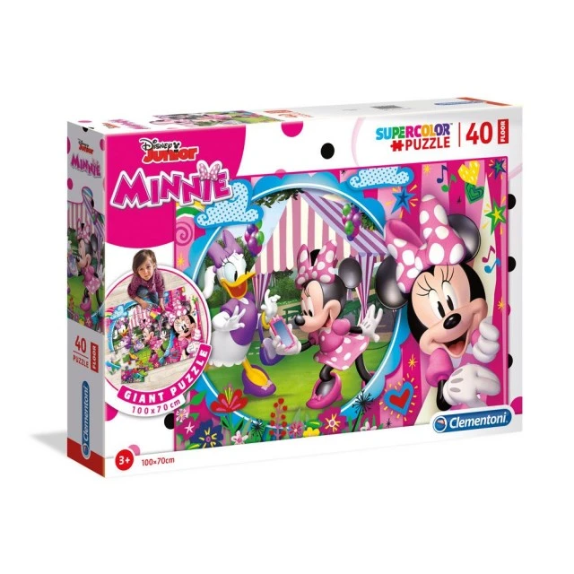 ΚΛΕΜΕΝΤΟΝΙ 40ω. Χαλί Disney Minnie Puzzle