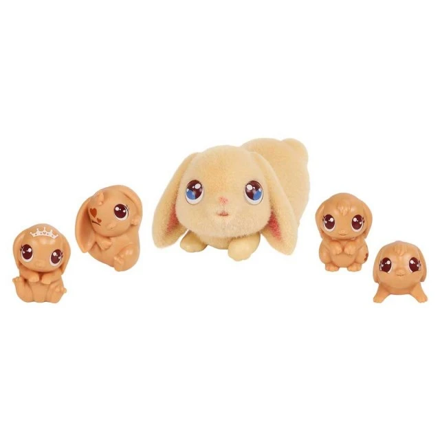 Little Live Pets Bunny σπίτι και βρεφικές εκπλήξεις Mama Surprise Minis