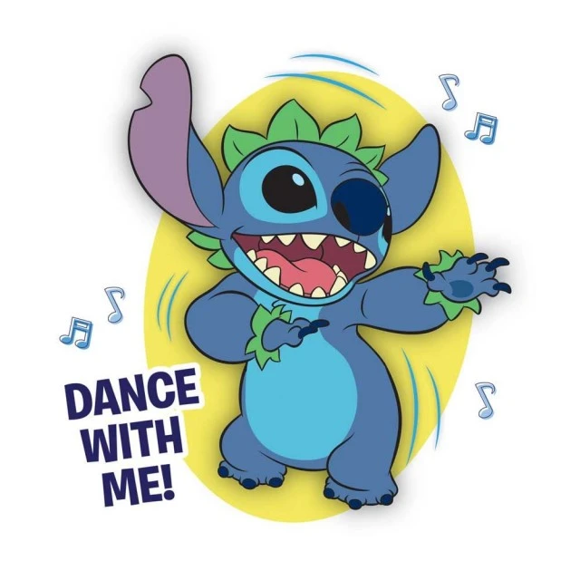 STITCH Λούτρινη Χορευτική και Τραγουδιστική Φιγούρα
