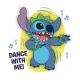 STITCH Λούτρινη Χορευτική και Τραγουδιστική Φιγούρα