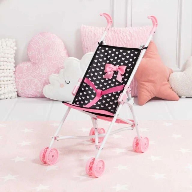 BAYER Καρότσι κούκλας BUGGY μαύρο