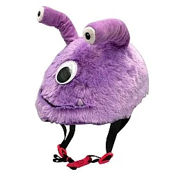 Κράνος K3YRIDERS Monster Eyes Purpy βελούδινη θήκη