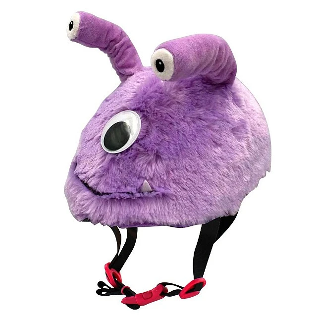 Κράνος K3YRIDERS Monster Eyes Purpy βελούδινη θήκη