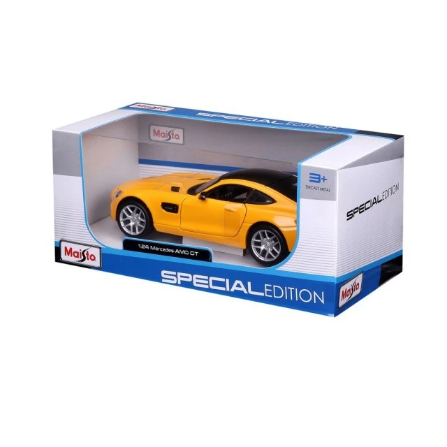 MAISTO SP EDITION αυτοκίνητο MERCEDES-BENZ AMG GT 1:24 κίτρινο