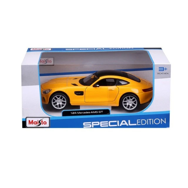 MAISTO SP EDITION αυτοκίνητο MERCEDES-BENZ AMG GT 1:24 κίτρινο