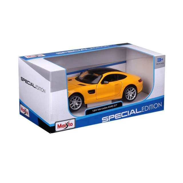 MAISTO SP EDITION αυτοκίνητο MERCEDES-BENZ AMG GT 1:24 κίτρινο