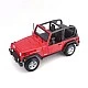 MAISTO SP EDITION Αυτοκίνητο Jeep Wrangler Rubicon 1:18 κόκκινο