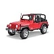 MAISTO SP EDITION Αυτοκίνητο Jeep Wrangler Rubicon 1:18 κόκκινο