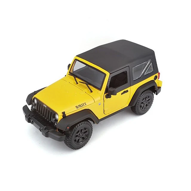 MAISTO SP EDITION Αυτοκίνητο 2014 Jeep Wrangler 1:18 Κίτρινο