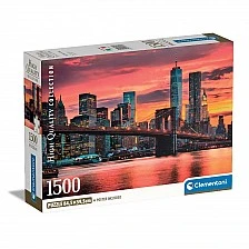 Παζλ CLEMENTONI 1500h. EAST RIVER AT DUSK