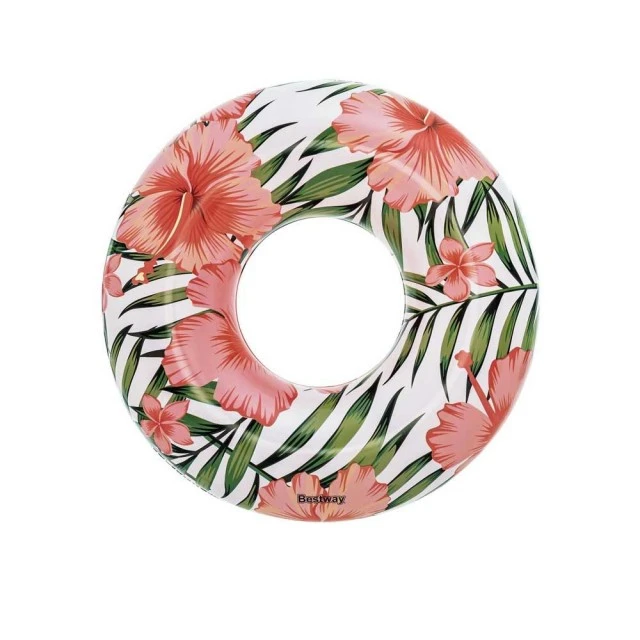 BESTWAY Φουσκωτή ζώνη 119cm Tropical Palms