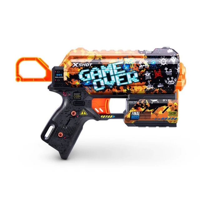 X Shot SKINS μπλάστερ με 8 μαλακά βελάκια Flux