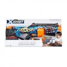 X Shot SKINS Last Stand Mega Blaster Drum με 16 μαλακά βέλη