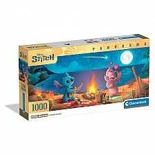 CLEMENTONI 1000h. Παζλ Panorama Disney Stitch