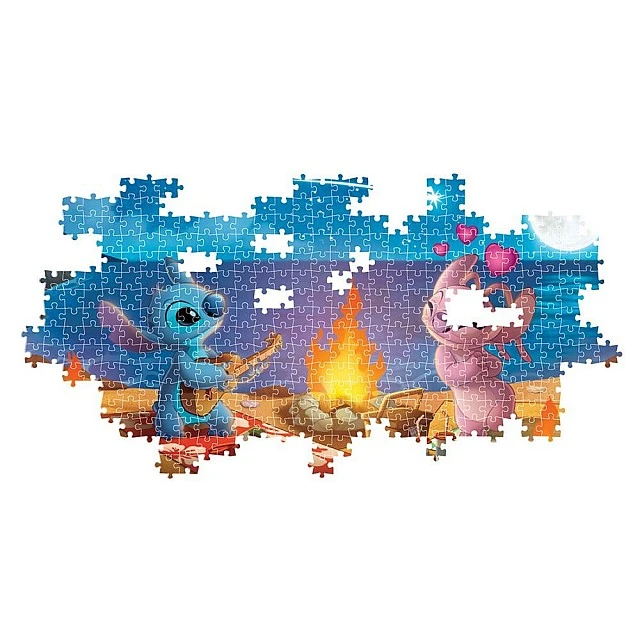 CLEMENTONI 1000h. Παζλ Panorama Disney Stitch