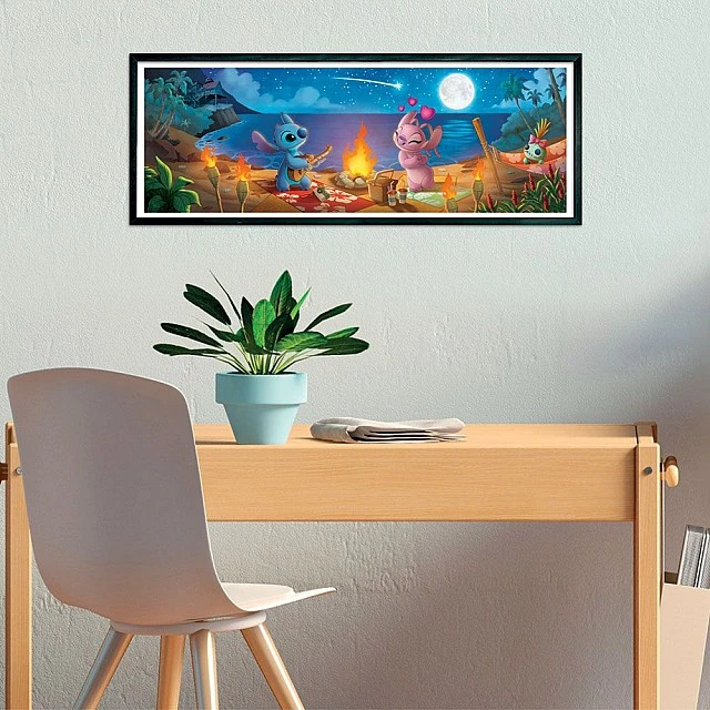 CLEMENTONI 1000h. Παζλ Panorama Disney Stitch