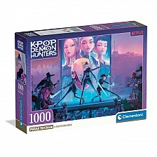 Περιλαμβάνεται αφίσα CLEMENTONI 1000h. Puzzle KPOP Demon Hunters