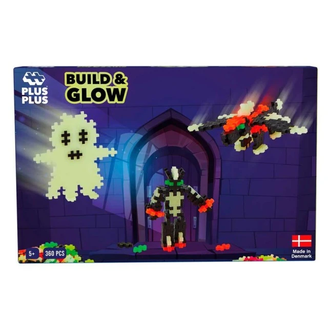 Plus Plus Κατασκευαστικό σετ 360 τεμ. Glow in the dark