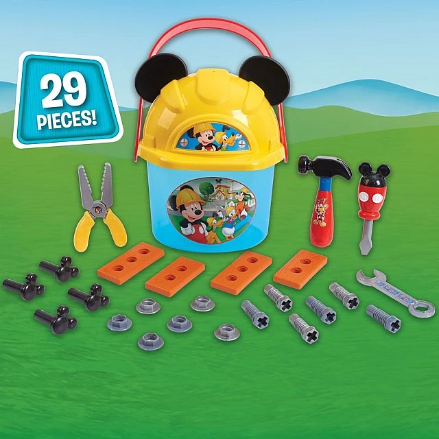 DISNEY Mickey Mouse Tools σε κουβά και κράνος