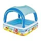 BESTWAY Φουσκωτή πισίνα με στέγαστρο 140x140x114 cm.