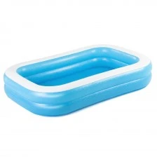 BESTWAY Πισίνα Οικογένεια με λευκή ρίγα 269x175x51 cm.
