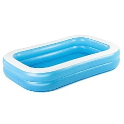 BESTWAY Πισίνα Οικογένεια με λευκή ρίγα 269x175x51 cm.