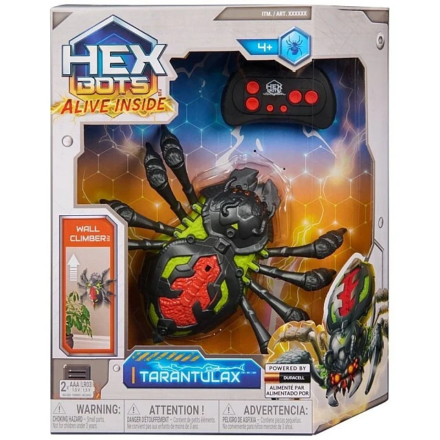 HEX BOTS Ρομπότ Αράχνης που Αναρριχάται σε Τοίχο
