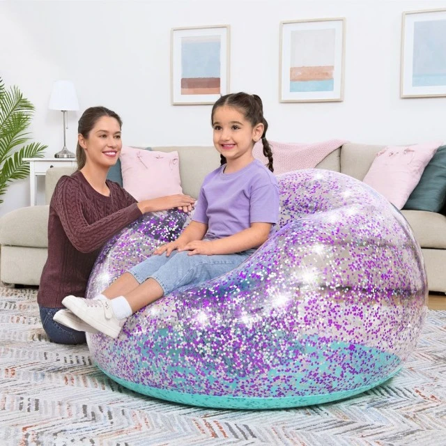 Φουσκωτή καρέκλα BESTWAY Glitter Dream