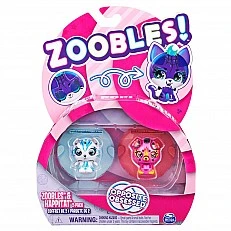 ZOOBLES Μεταμόρφωση 2 μπάλες ζώων
