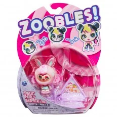 ZOOBLES Z-Girlz μεταμορφωτική μπάλα με σπίτι