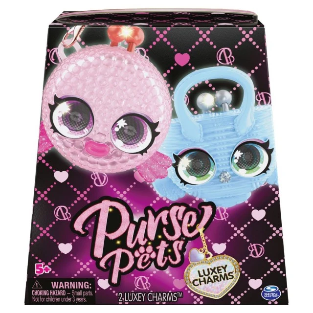 PURSE PETS Luxey Charms 2 μίνι τσαντάκια-φυλαχτά