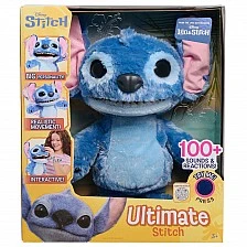 STITCH ULTIMATE διαδραστική χορευτική λούτρινη φιγούρα 43 cm με 100 ήχους και αντιδράσεις