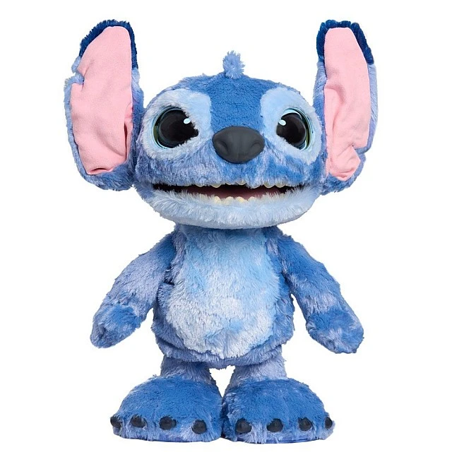 STITCH ULTIMATE διαδραστική χορευτική λούτρινη φιγούρα 43 cm με 100 ήχους και αντιδράσεις
