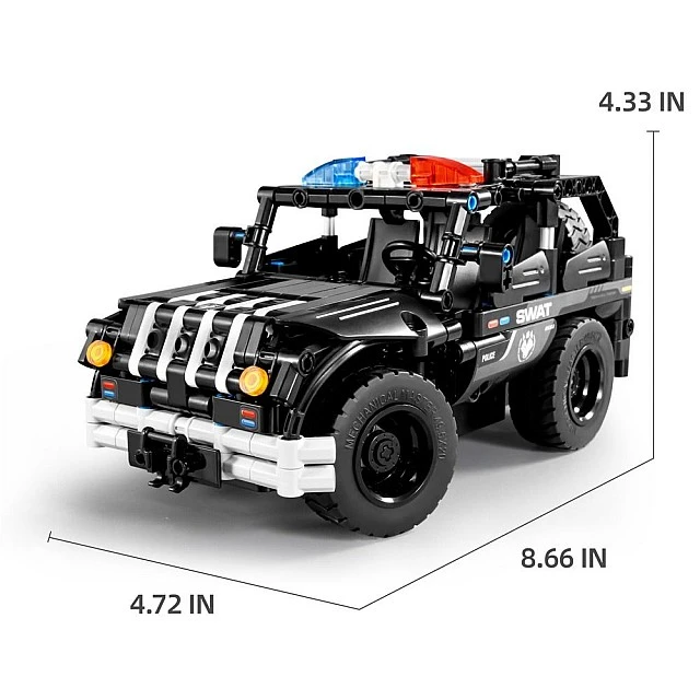 IM Master Constructor 2 σε 1 Jeep Police SWAT Radio/C 342h.