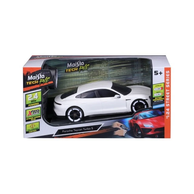 MAISTO TECH αυτοκίνητο Porsche Taycan Turbo S 1:24 R/C