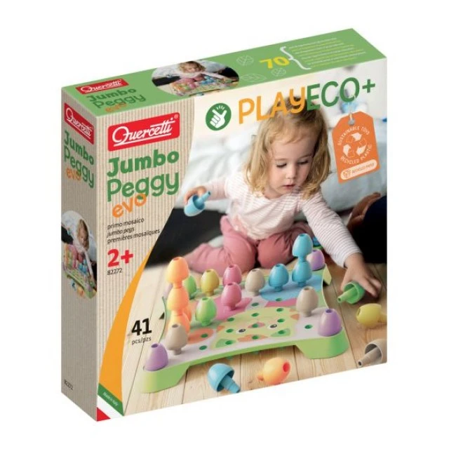 QUERCETTI Μωσαϊκό 41 τεμαχίων Παίξτε Eco Jumbo Peggy Evo