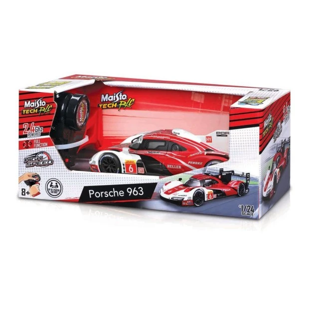MAISTO TECH Le Mans αυτοκίνητο Porsche 963 Radio/C 1:24