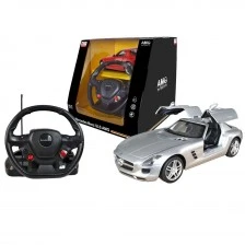 Αυτοκίνητο χειριστηρίου τιμονιού RASTAR MERCEDES-BENZ SLS 47600-8 1:14