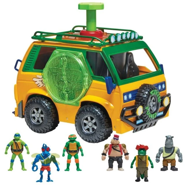 TMNT σταθμός μετάλλαξης - βαν