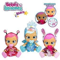 IMC CRYBABIES Stars Teardrop Doll με αστέρια στα μάτια Coney, Lady, Sydney