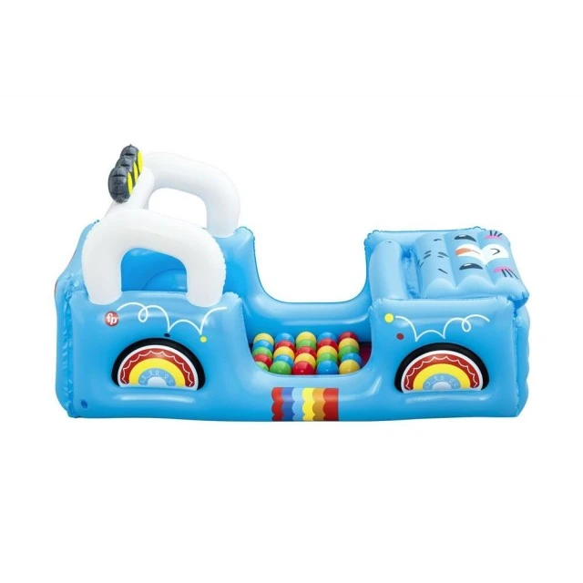 BESTWAY FISHER PRICE Φουσκωτό Αυτοκίνητο με Μπάλα Smilin’ Safari