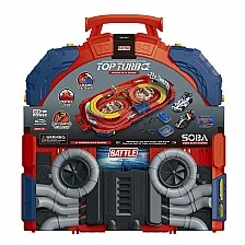 Βαλίτσα πίστας SOBA Top Turbo με 2 αυτοκίνητα 1:64