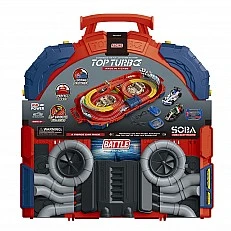 Βαλίτσα πίστας SOBA Top Turbo με 2 αυτοκίνητα 1:64