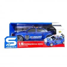 Αστυνομικό αυτοκίνητο σε βουλγαρικό ήχο και φως 1:16