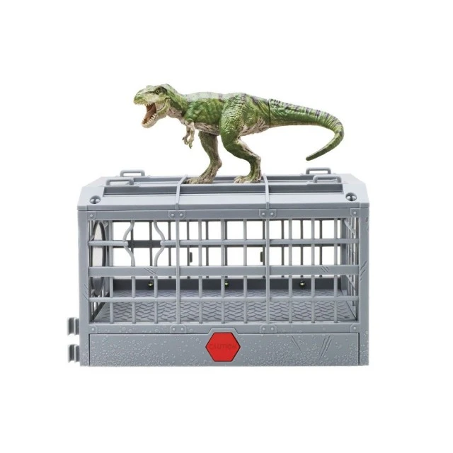 JURASSIC WORLD δεινόσαυρος T Rex σε κλουβί