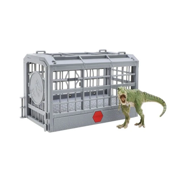 JURASSIC WORLD δεινόσαυρος T Rex σε κλουβί