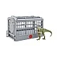 JURASSIC WORLD Δεινόσαυρος T Rex σε κλουβί