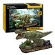 CubicFun Puzzle 3D National Geographic Tyrannosaurus Rex 52h.